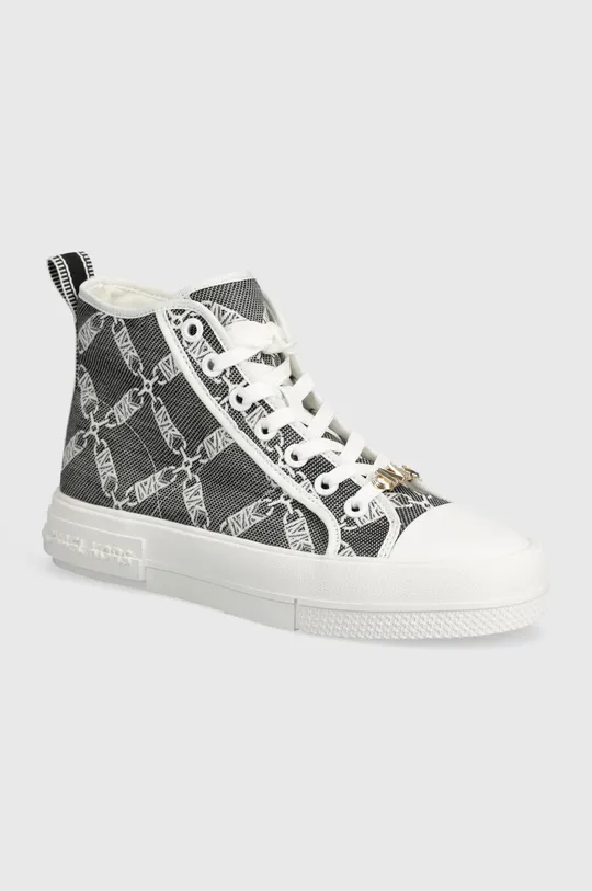 γκρί Πάνινα παπούτσια MICHAEL Michael Kors Evy High Top Γυναικεία