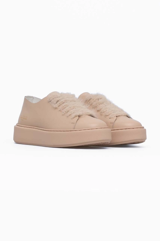 Vanda Novak sneakers in pelle Grace beige