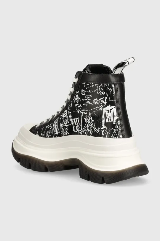 Δερμάτινα ελαφριά παπούτσια Karl Lagerfeld LUNA Πάνω μέρος: Συνθετικό ύφασμα, Φυσικό δέρμα Εσωτερικό: Συνθετικό ύφασμα Σόλα: Συνθετικό ύφασμα