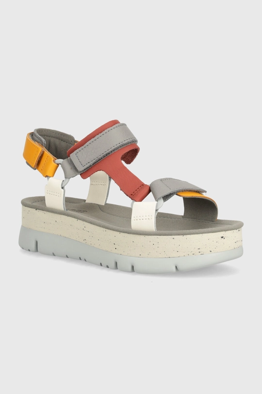 multicolore Camper sandali in pelle Oruga Up Donna