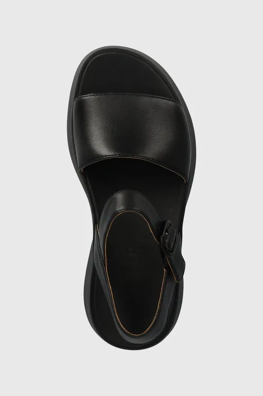 čierna Kožené sandále Camper Tasha
