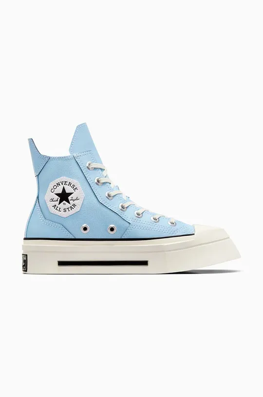 μπλε Πάνινα παπούτσια Converse Chuck 70 De Luxe Squared Γυναικεία