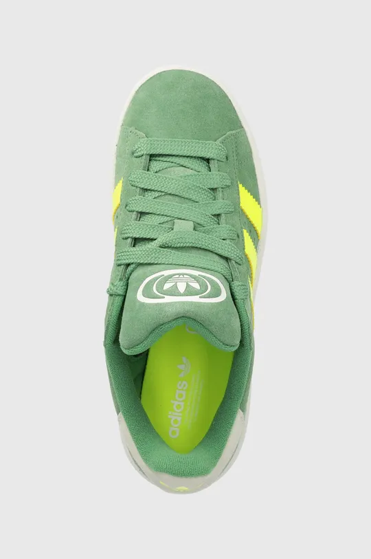 verde adidas Originals sneakers din piele intoarsă Campus 00s