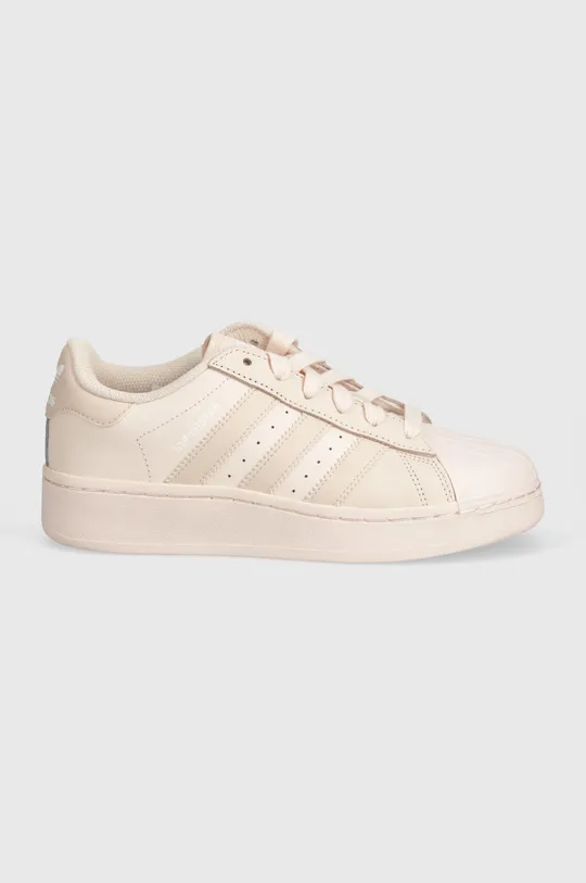 adidas Originals leather sneakers Superstar XLG pink