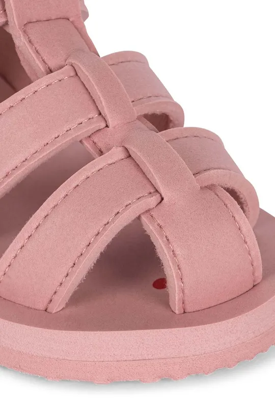 Konges Sløjd sandali per bambini rosa