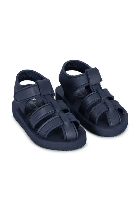 blu navy Konges Sløjd sandali per bambini Ragazze