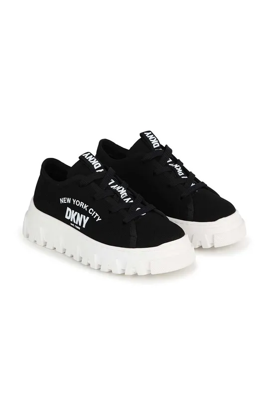 nero Dkny scarpe da ginnastica per bambini Ragazze