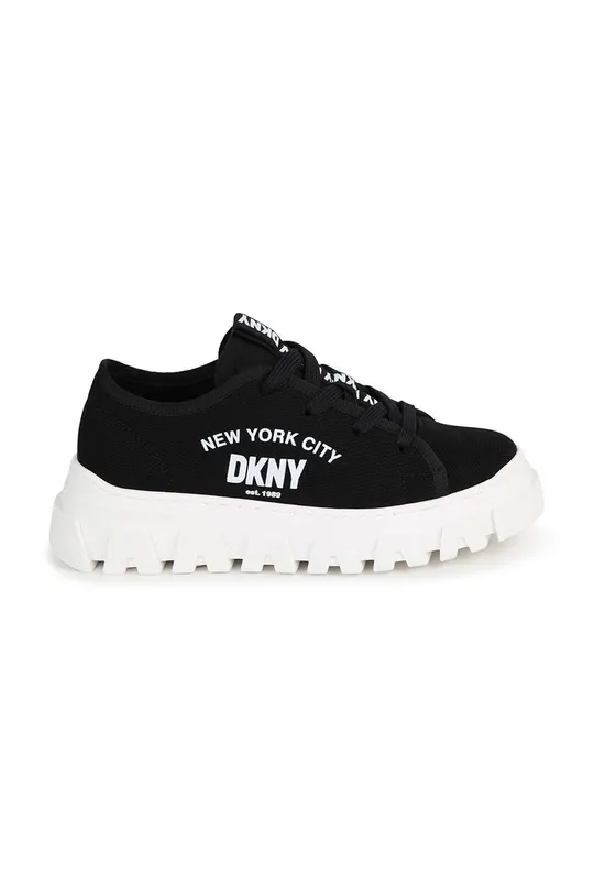 Παιδικά αθλητικά παπούτσια DKNY μαύρο
