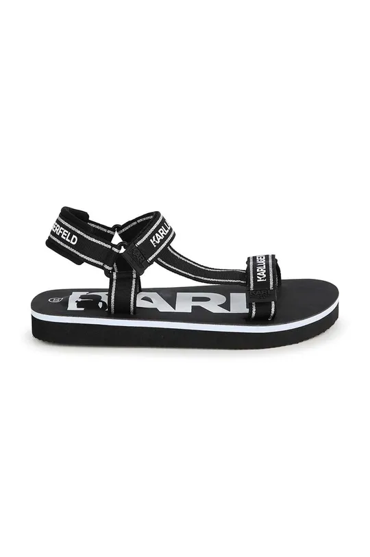 Detské sandále Karl Lagerfeld čierna