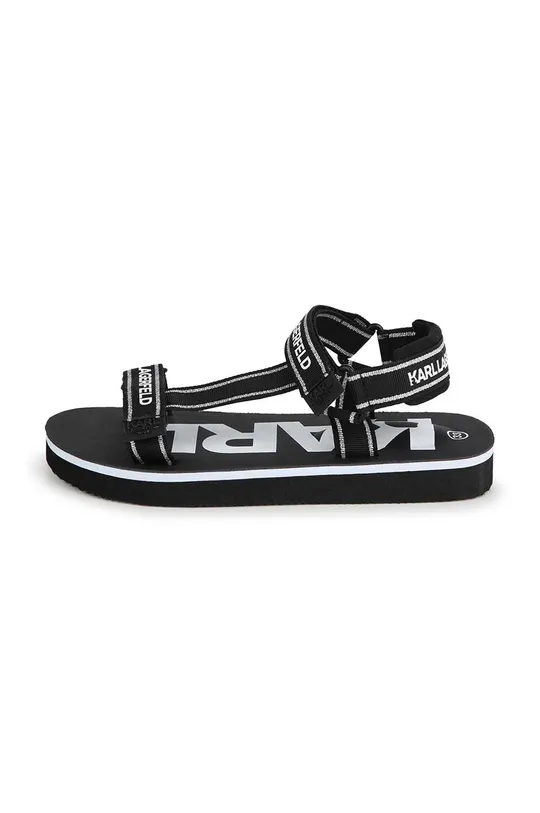 čierna Detské sandále Karl Lagerfeld