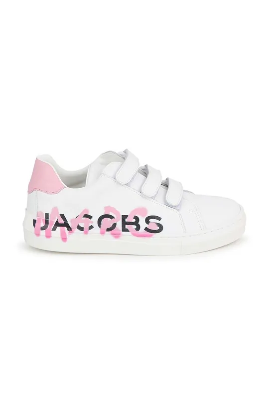 Παιδικά δερμάτινα αθλητικά παπούτσια Marc Jacobs λευκό