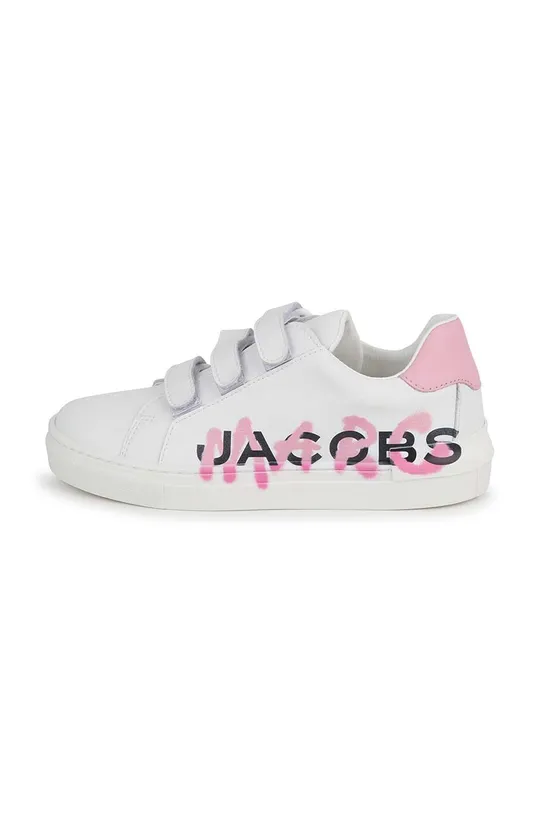 λευκό Παιδικά δερμάτινα αθλητικά παπούτσια Marc Jacobs