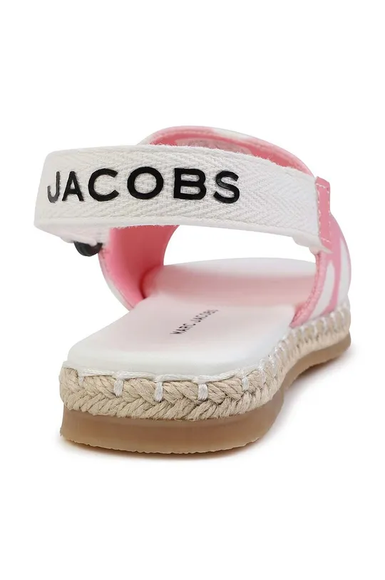 Otroški sandali Marc Jacobs Zunanjost: Tekstilni material Notranjost: Tekstilni material, Naravno usnje Podplat: Sintetični material