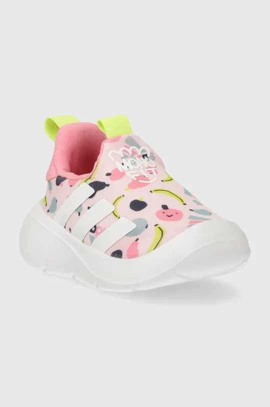 Παιδικά αθλητικά παπούτσια adidas MONOFIT TR I ροζ