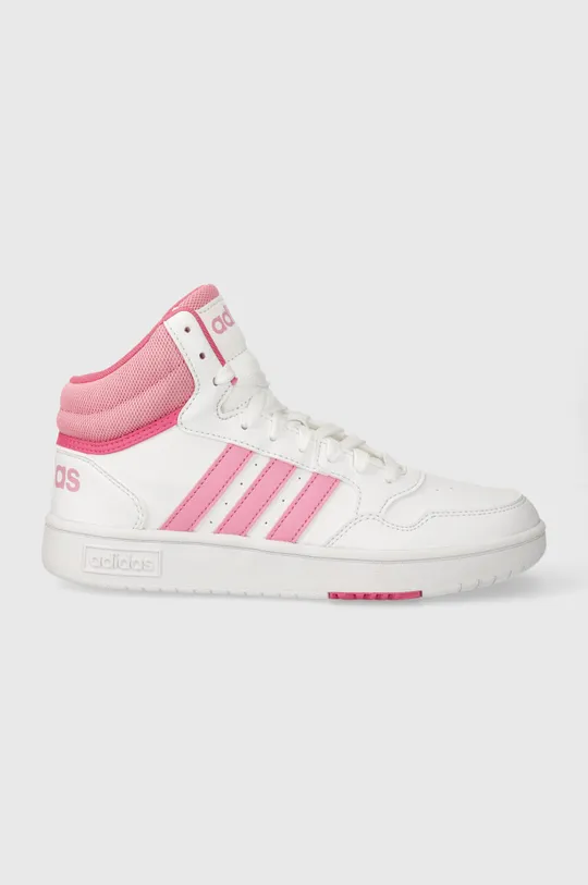 ροζ Παιδικά αθλητικά παπούτσια adidas Originals HOOPS 3.0 MID K Για κορίτσια