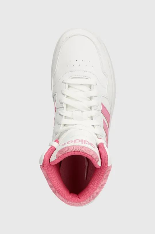 розовый Детские кроссовки adidas Originals HOOPS 3.0 MID K