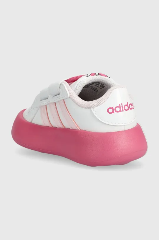 Детские кроссовки adidas GRAND COURT 2.0 Marie CF I Голенище: Синтетический материал Внутренняя часть: Текстильный материал Подошва: Синтетический материал