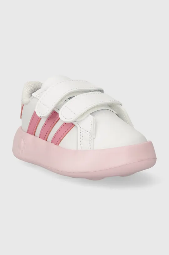 Παιδικά αθλητικά παπούτσια adidas GRAND COURT 2.0 CF I ροζ
