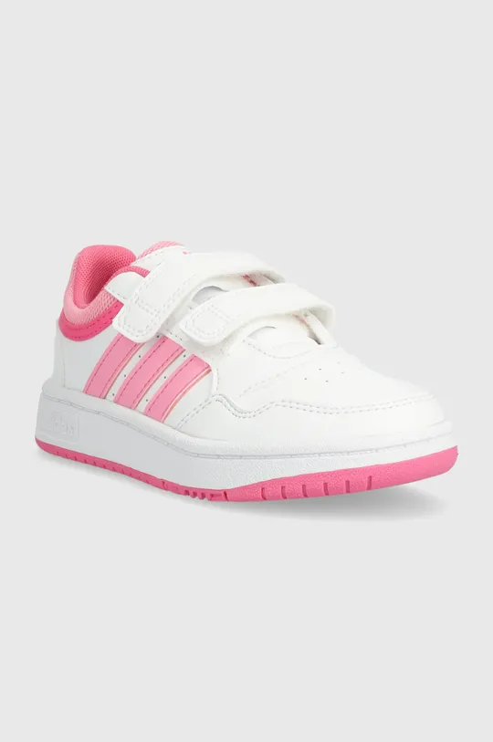 Дитячі кросівки adidas Originals HOOPS 3.0 CF C рожевий