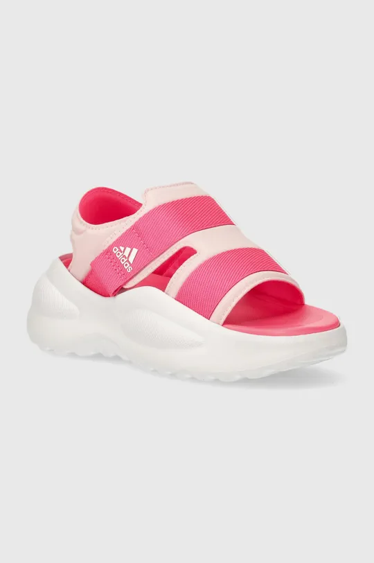 roza Dječje sandale adidas MEHANA SANDAL KIDS Za djevojčice