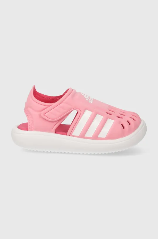 Дитяче водне взуття adidas WATER SANDAL I рожевий