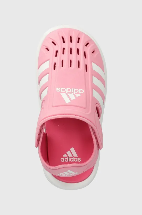 ružová Detské topánky do vody adidas WATER SANDAL C