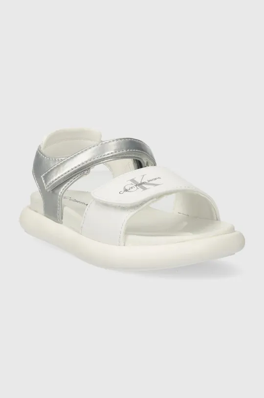 Dječje sandale Calvin Klein Jeans bijela