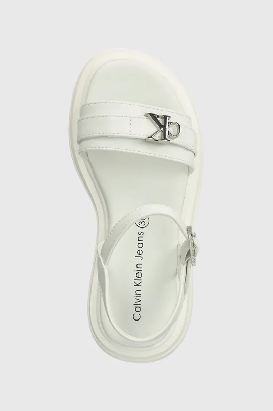 biela Detské sandále Calvin Klein Jeans