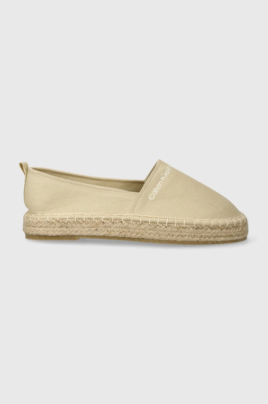 Calvin Klein Jeans espadryle dziecięce beżowy