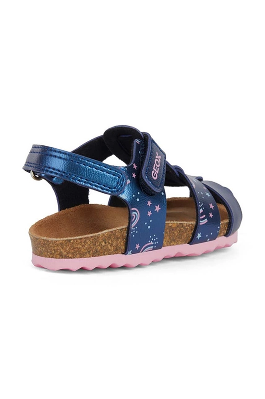 Geox sandali per bambini SANDAL CHALKI Gambale: Materiale sintetico Parte interna: Materiale tessile, Pelle naturale Suola: Materiale sintetico