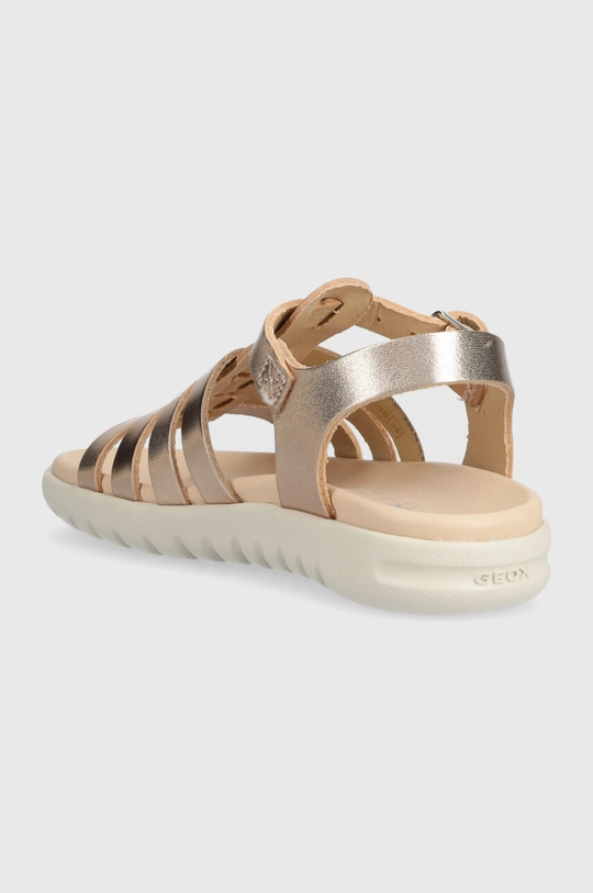 oro Geox sandali in pelle bambino/a SANDAL SOLEIMA