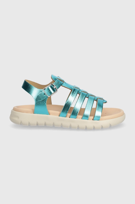 Geox sandali in pelle bambino/a SANDAL SOLEIMA turchese