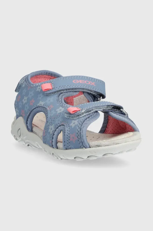 Detské sandále Geox SANDAL WHINBERRY modrá