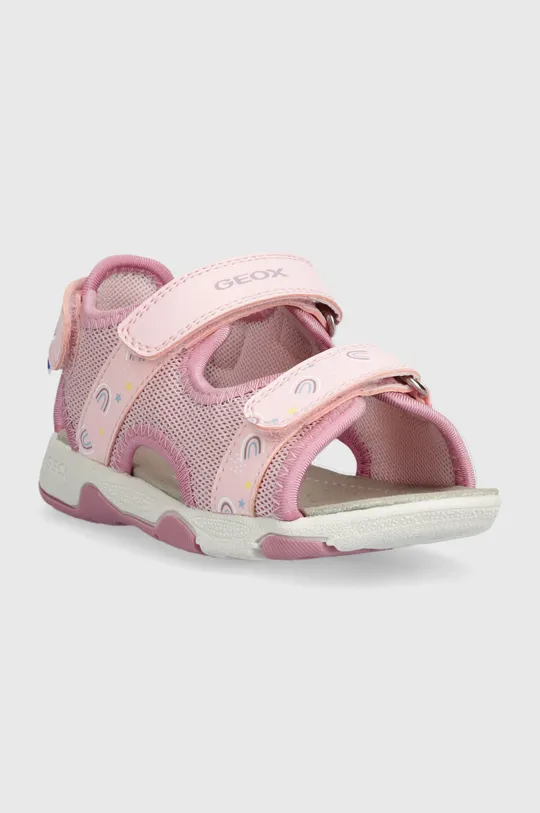 Дитячі сандалі Geox SANDAL MULTY рожевий
