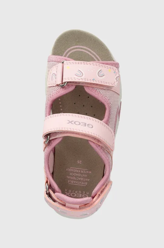 ružová Detské sandále Geox SANDAL MULTY