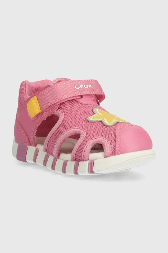 Дитячі сандалі Geox SANDAL IUPIDOO рожевий