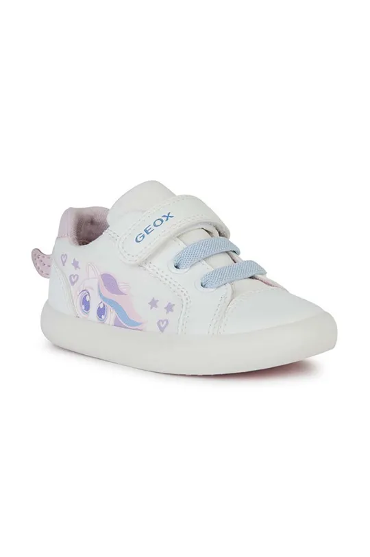 Geox scarpe da ginnastica per bambini GISLI bianco