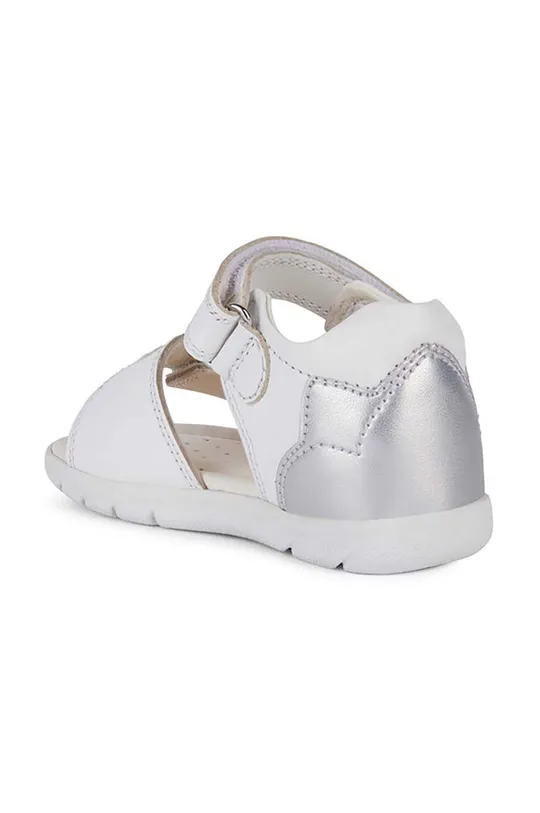 biela Detské kožené sandále Geox SANDAL ALUL