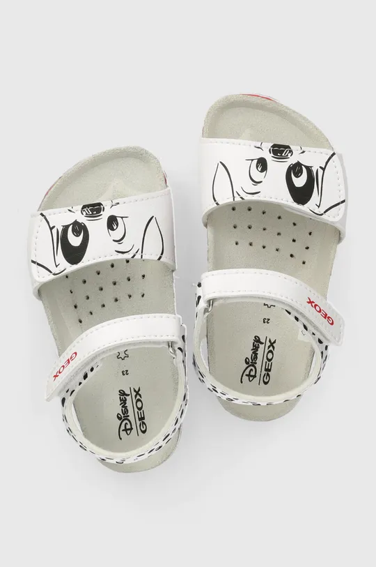 білий Дитячі сандалі Geox x Disney, SANDAL CHALKI