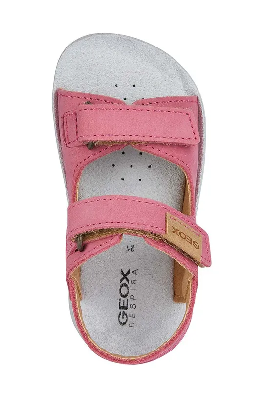 Geox sandały skórzane dziecięce SANDAL LIGHTFLOPPY Dziewczęcy