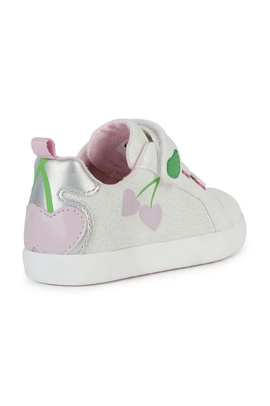 Dziewczynka Geox sneakersy dziecięce KILWI B45D5B.00954.20.23 biały