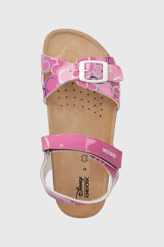 ružová Detské sandále Geox x Disney