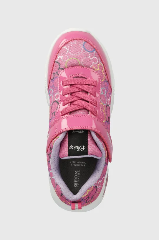 rózsaszín Geox sportcipő ASSISTER x Disney