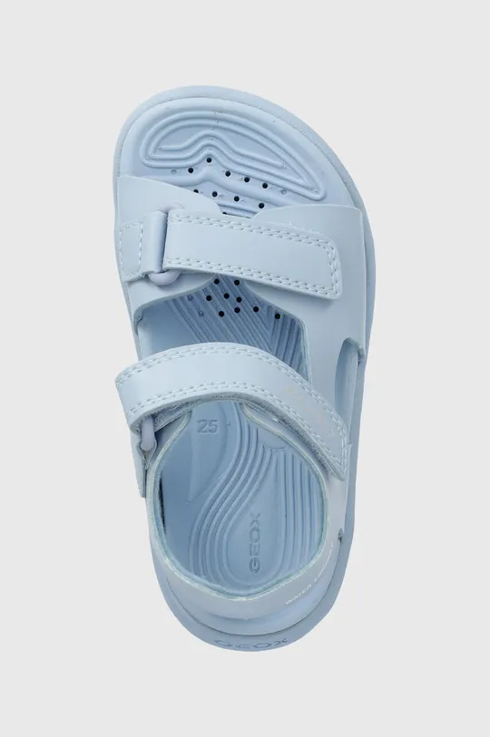 modrá Detské sandále Geox SANDAL FUSBETTO