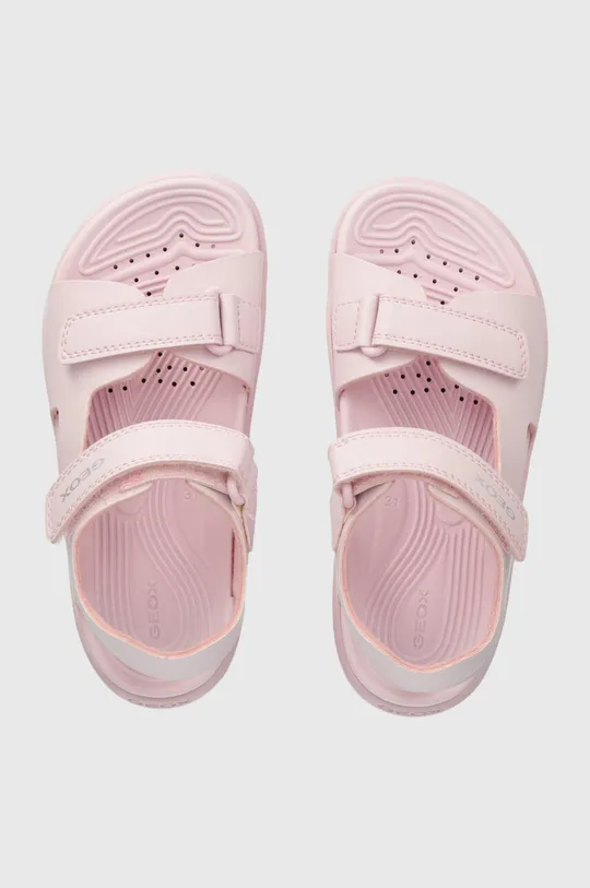 Дитячі сандалі Geox SANDAL FUSBETTO рожевий