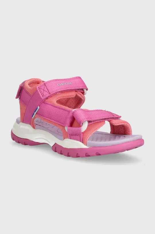 Дитячі сандалі Geox рожевий