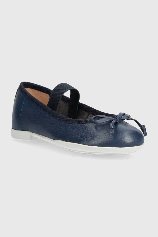 Geox ballerine in pelle bambino/a blu navy