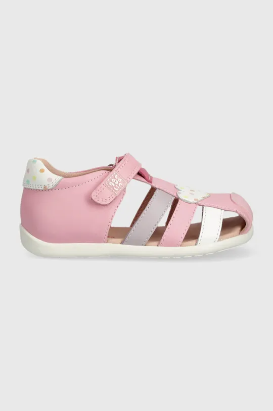 Garvalin sandali in pelle bambino/a rosa