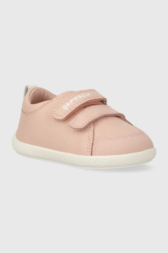розовый Детские кожаные кроссовки Garvalin Для девочек