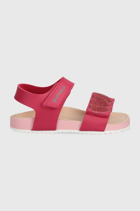 Дитячі шкіряні сандалі Garvalin рожевий